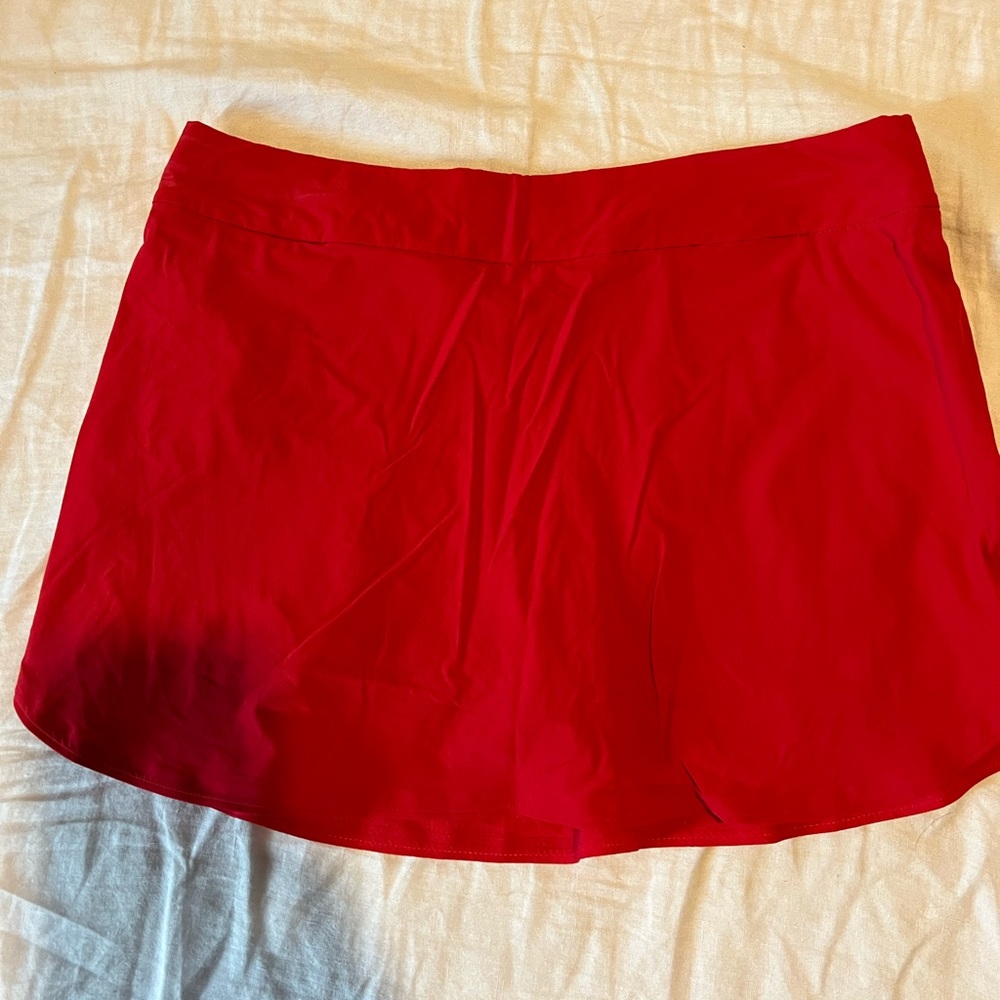 Outdoor voices Hudson skort/red/size medium